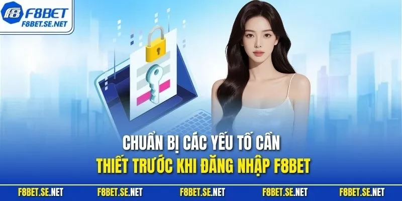 Chuẩn bị các yếu tố cần thiết trước khi đăng nhập F8BET